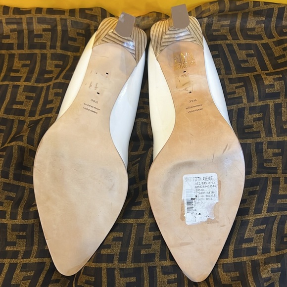 These are brand new. They were the Mary Jane with the buckle, but I took it off. - Picture 3 of 9